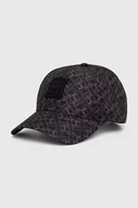 Czapki męskie - Tommy Hilfiger czapka z daszkiem kolor czarny wzorzysta - miniaturka - grafika 1