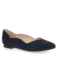 Baleriny - Baleriny Caprice 9-22200-20 Niebieski - miniaturka - grafika 1