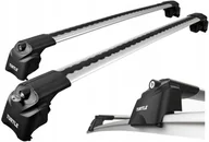 Boxy dachowe - Bagażnik dachowy bazowy niski Turtle Air2 Air-2 srebrny 106/106 - miniaturka - grafika 1