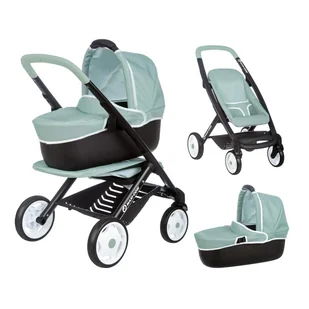 Smoby Maxi Cosi & Quinny Głęboki Wózek Dla Lalek 3w1 Zielony - Akcesoria dla lalek - miniaturka - grafika 1