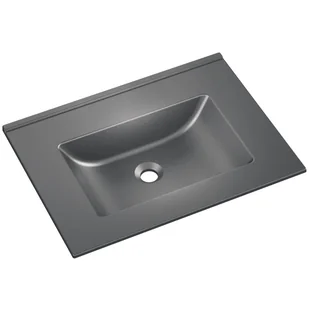Umywalka konglomeratowa Esse Grey 61 x 46 Axis - Umywalki - miniaturka - grafika 1