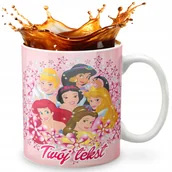 Kubki - KUBEK 330ml GRAFIKA PREZENT ŚWIĘTA WZÓR - BAJKA KSIĘŻNICZKI + IMIĘ - miniaturka - grafika 1