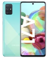 Telefony komórkowe - Samsung Galaxy A71 128GB Dual Sim Niebieski - miniaturka - grafika 1