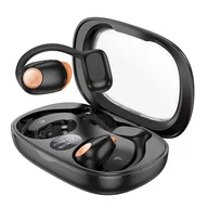 Słuchawki - HOCO słuchawki bezprzewodowe / bluetooth stereo TWS Spectrum EA1 czarne - miniaturka - grafika 1