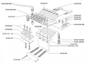 Inne akcesoria gitarowe - Schaller (SC545054) Tremolo Dodatki Tremoloblock niklowany 32 mm - miniaturka - grafika 1