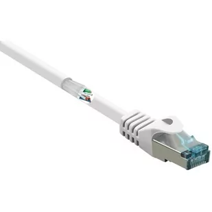 LogiLink Patchcord CQ3071S Cat.6A S/FTP 5m biały CQ3071S - Patchcordy - miniaturka - grafika 4
