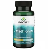 Suplementy diety - AjiPure L-metionina 500 mg (60 kaps.) - miniaturka - grafika 1