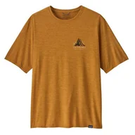 Koszulki sportowe męskie - Koszulka męska Patagonia M's Cap Cool Daily Graphic Shirt - Lands Rozmiar: M / Kolor: brązowy - miniaturka - grafika 1