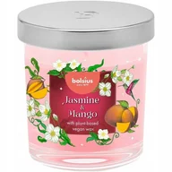 Świece - Świeca zapachowa w szkle BOLSIUS Floral Fusion 25H JAŚMIN - MANGO - miniaturka - grafika 1