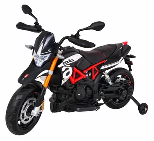 Pojazd Motor Na Akumulator Dla Dzieci Aprilia Czarny - Pojazdy elektryczne dla dzieci - miniaturka - grafika 1