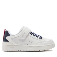 Buty dla chłopców - Sneakersy Geox J Washiba Boy J45LQA 05411 C0899 S Biały - miniaturka - grafika 1