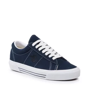 Vans Tenisówki Sid VN0A54F5I631 (Suede) Dressblues/Truwhte - Trampki damskie - miniaturka - grafika 1