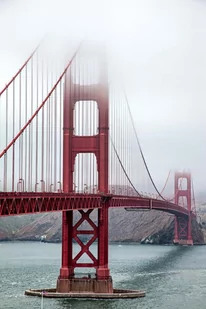 Plakat, San Francisco Golden Gate, 40x50 cm - Plakaty - miniaturka - grafika 1