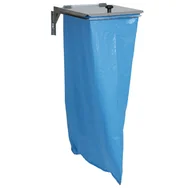 Worki na śmieci - Wieszak na worki na odpady 120 l, z pokrywą - miniaturka - grafika 1