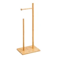 Stojaki i wieszaki na papier toaletowy - Bambusowy stojak na papier toaletowy – Casa Selección - miniaturka - grafika 1