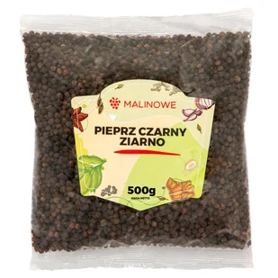Pieprz czarny ziarnisty 500g - Zdrowa żywność - miniaturka - grafika 1