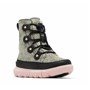 Buty dziecięce Sorel Youth Explorer™ Lace WP Rozmiar butów (UE): 39 / Kolor: czarny/biały - Buty dla chłopców - miniaturka - grafika 1