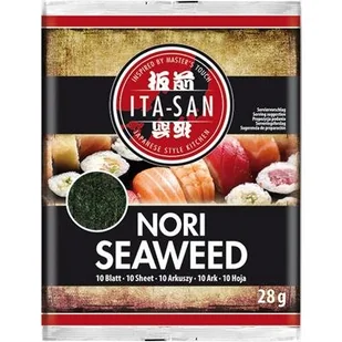 Algi morskie do sushi Nori Seaweed 10 sztuk/28g - Ita-San - Szybkie dania obiadowe - miniaturka - grafika 1