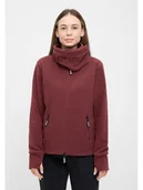 Kurtki damskie - Bench Kurtka polarowa "Funnel" w kolorze brązowym - miniaturka - grafika 1