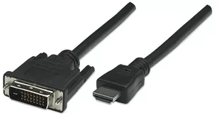 Techly Adapter HDMI-DVI M/M 24+1 1,8m czarny KKTCKUEV0120 - Kable komputerowe i do monitorów - miniaturka - grafika 2