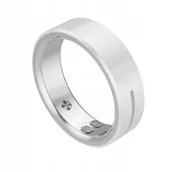Smartringi - Smart ring Maxcom mRing MR200 Biały r.10/63 mm Hrv Smart touch System Sos - miniaturka - grafika 1