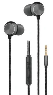 2GO Douszny zestaw suchawkowy stereo Deluxe - czarny/antracyt - Słuchawki bluetooth - miniaturka - grafika 1