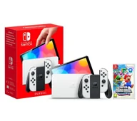 Konsole Nintendo - Nintendo Switch OLED Czerwono-niebieski + Super Mario Bros. Wonder - miniaturka - grafika 1