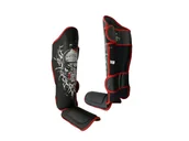 Ochraniacze do sportów walki - Masters FIGHT EQUIPMENT Ochraniacze piszczeli i stopy, NS-4C, rozmiar L - miniaturka - grafika 1