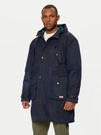 Kurtki męskie - Hunter Parka Liam HARM0028242 Granatowy Regular Fit - miniaturka - grafika 1