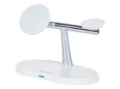 Ładowarki do telefonów - Ładowarka sieciowa indukcyjna 15W WCH-08 do Iphone Apple Watch - miniaturka - grafika 1