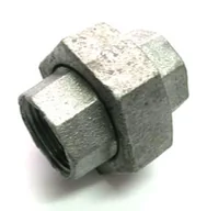 Akcesoria hydrauliczne - Ocynk dwuzłączka 2" w/w śrubunek ocynkowany bez uszczelki io601 - miniaturka - grafika 1