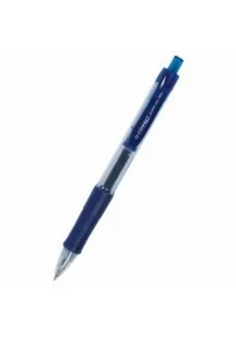 Długopis automatyczny żelowy 0,5mm niebieski - Sport i wypoczynek - miniaturka - grafika 1