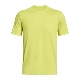 Koszulki sportowe męskie - Męska koszulka treningowa Under Armour UA Meridian SS - limonka - UNDER ARMOUR - grafika 1