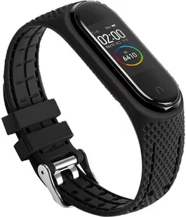 Pasek Beline Sport do Xiaomi Mi Band 5/6 Czarny (5905359814276) - Akcesoria do smartwatchy - miniaturka - grafika 1