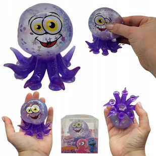 Megadidi Gniotek Premium Wesoła Ośmiorniczka Przyssawki Pudełko Fioletowa - Zabawki sensoryczne Megadidi Gniotek Premium Wesoła Ośmiorniczka Przyssawki Pudełko Fioletowa - Zabawki sensoryczne - miniaturka - grafika 1