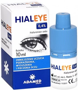 ADAMED HIALEYE 0,4% krople do oczu, 10 ml - Wzrok i słuch - miniaturka - grafika 1