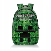 Plecaki szkolne i tornistry - Plecak szkolny jednokomorowy Minecraft Wielokolorowy - miniaturka - grafika 1