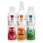 Kosmetyki kąpielowe dla dzieci - AVON KIDS ZESTAW 3 KOSMETYK��W DLA DZIECI SPRAY + SZAMPON + P��YN - miniaturka - grafika 1
