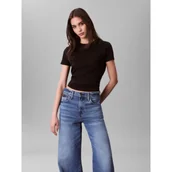 Koszulki i topy damskie - Calvin Klein T-shirt | Slim Fit - miniaturka - grafika 1