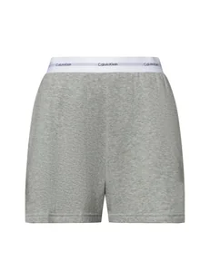 Calvin Klein Szorty Kobiety Bawełna szary marmurkowy, S - Spodenki damskie - miniaturka - grafika 1