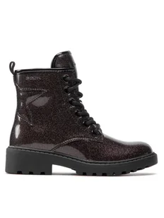 Geox Trapery J Casey G.G J9420G 000KC C1014 S Szary - Buty dla dziewczynek - miniaturka - grafika 1