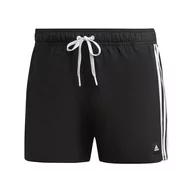 Kąpielówki męskie - Kąpielówki męskie adidas 3-Stripes czarne HT4367 - miniaturka - grafika 1