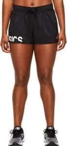 Asics Spodenki damskie Prfm Short Performance black/brilliant white r. XL - Spodnie sportowe damskie - miniaturka - grafika 1