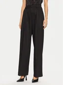 Spodnie damskie - Guess Spodnie materiałowe W5RB68 WGXM2 Czarny Regular Fit - miniaturka - grafika 1