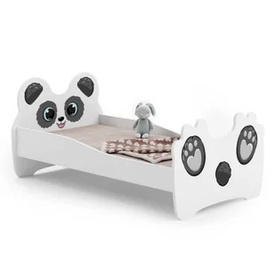 Łóżko pojedyncze Panda 160x80 z materacem - Łóżka dla dzieci i młodzieży - miniaturka - grafika 1