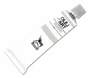 Farba olejna Renesans metaliczna nr 89 srebrna 60 ml - Farby i media malarskie - miniaturka - grafika 1