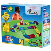 Samochody i pojazdy dla dzieci - Vtech Zestaw Tor Delux - miniaturka - grafika 1