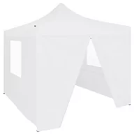 Pawilony ogrodowe - vidaXL Profesjonalny, składany namiot imprezowy, 4 ściany, 2x2 m, stal 48888 - miniaturka - grafika 1