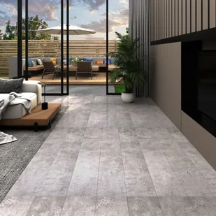Vida Panele podłogowe z PVC 5,26 m 2 mm szary ziemisty V-146605 - Panele podłogowe - miniaturka - grafika 1