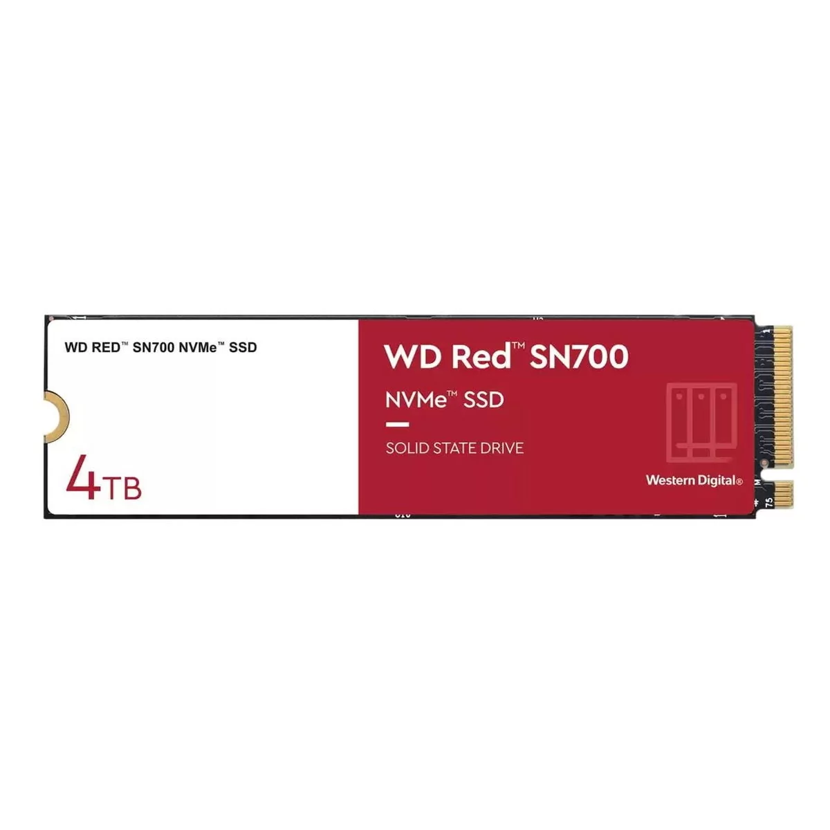WD Red SN700 4TB M.2 2280 NVMe 3400/3100 MB/s WDS400T1R0C WDS400T1R0C